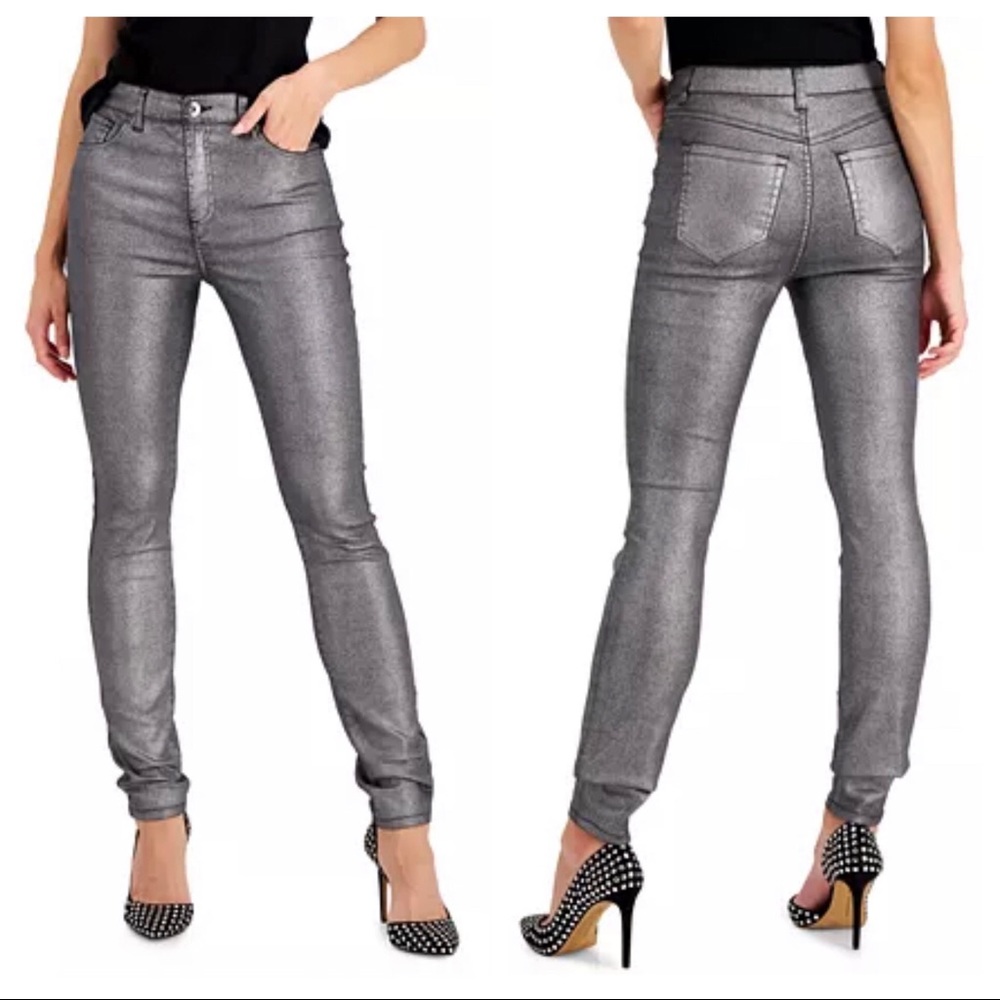 NWT INC Skinny Silver Jeans size 2 from Macy’s